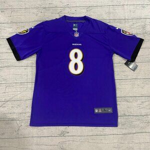 Nike NFL Lamar Jackson Purple Baltimore Ravens Jersey